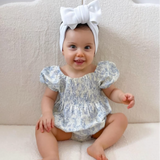 Immi Baby Girl Romper in Bluebell