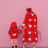 Queen Of Hearts Coat Ruby