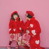 Queen Of Hearts Coat Ruby