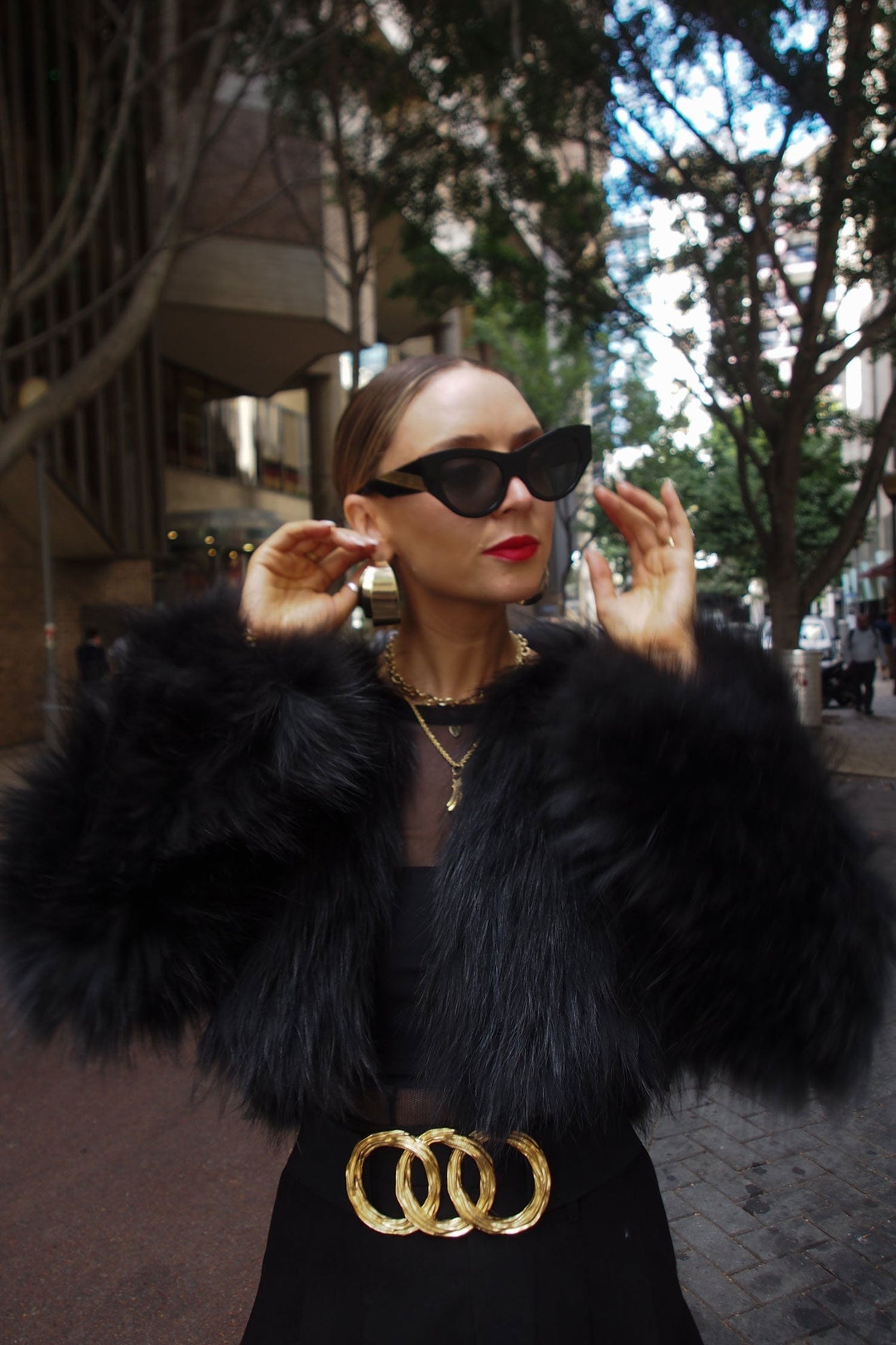 Elodie Jacket in Onyx - Mode & Affaire