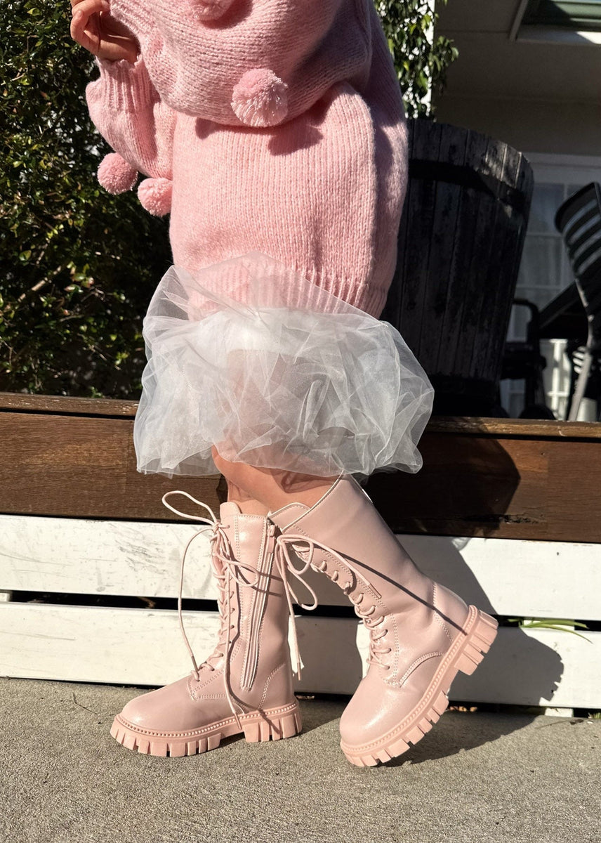 infant knee high boots