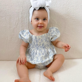 Immi Baby Girl Romper in Bluebell