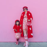 Queen Of Hearts Coat Ruby