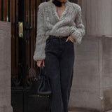 Cascade Jacket in Light Grey - Mode & Affaire