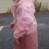 Cherry Blossom Raincoat - Mode & Affaire