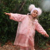 Cherry Blossom Raincoat - Mode & Affaire