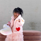 Queen Of Hearts Mini Coat