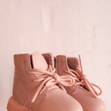 Festival Boots in Dusty Pink