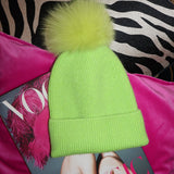 Après Neon Pom Pom Beanie