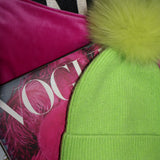 Après Neon Pom Pom Beanie