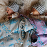Amelie Baby Angora Beanie Silver Fox