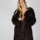 Aster Coat Dark Cocoa