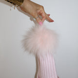 Après Cashmere Beanie With Pom Pom in Ballet