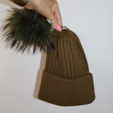 Après Angora Pom Pom Beanie Olea