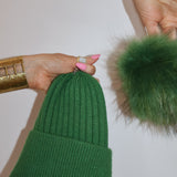 Après Luxury Pom Pom Beanie Jade