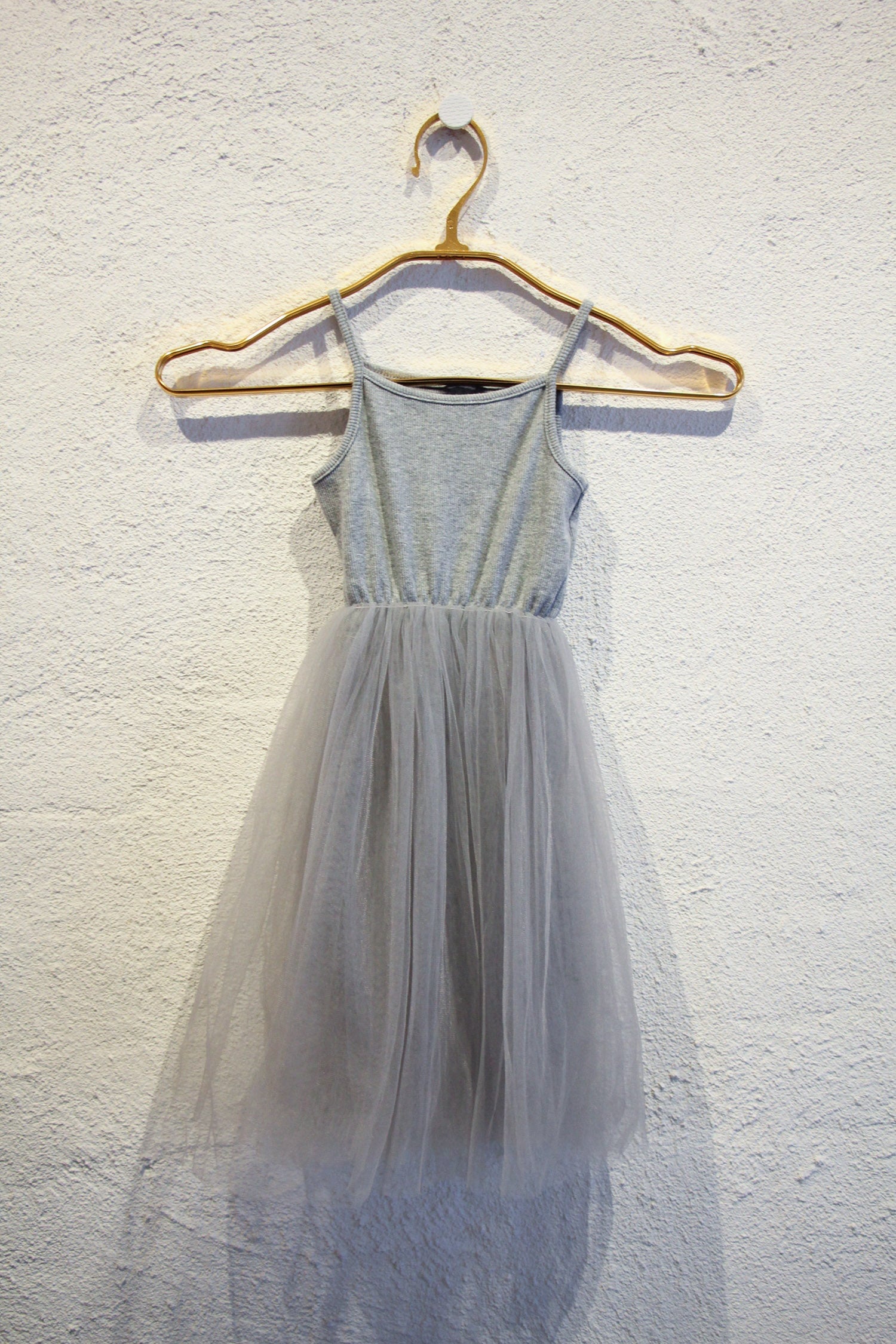 Tutu Singlet Dress in Dove Grey - Mode & Affaire
