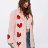Queen Of Hearts Mid Coat