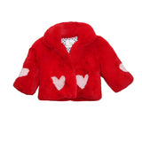 Queen Of Hearts Mini Reverse Coat - Mode & Affaire