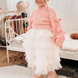 Tilly Tulle Tutu Dress in Snowflake - Mode & Affaire