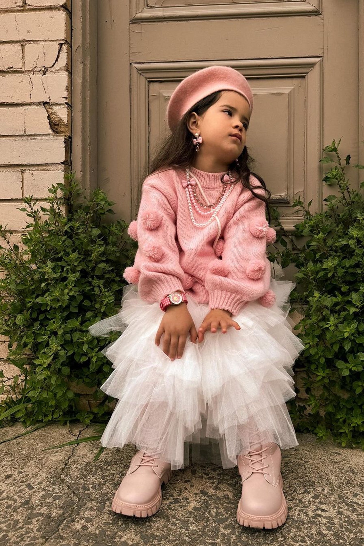 Tilly Tulle Tutu Dress in Snowflake - Mode & Affaire