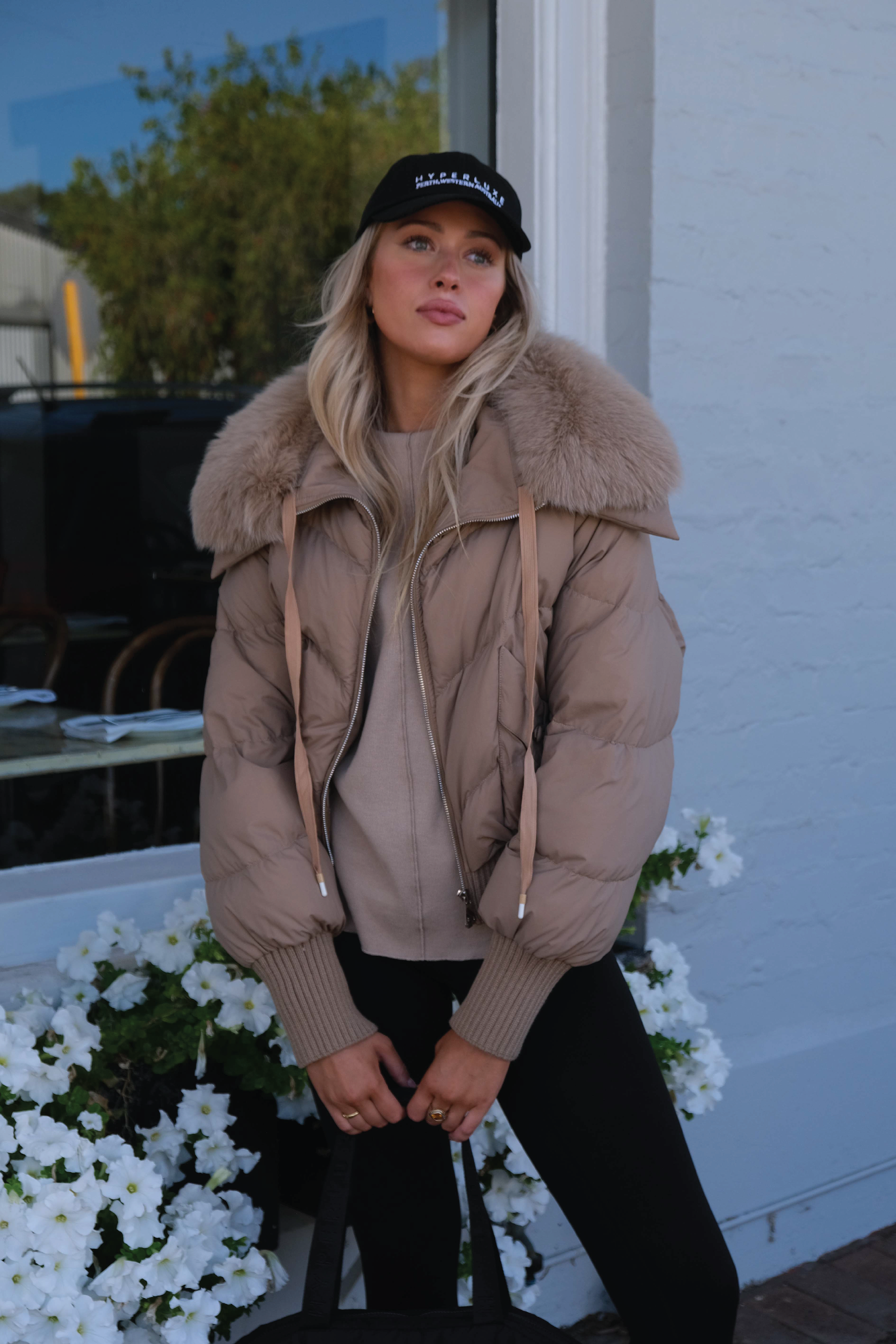 Billie Puffer in Latte - Mode & Affaire