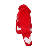 Queen Of Hearts Reverse Cropped Coat - Mode & Affaire