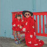 Queen Of Hearts Coat Ruby