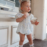 Immi Baby Girl Romper in Bluebell