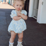 Immi Baby Girl Romper in Bluebell