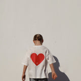 Mini Oversized Heart Tee