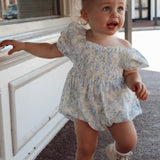 Immi Baby Girl Romper in Bluebell