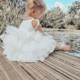 Tilly Tulle Tutu Dress in Snowflake - Mode & Affaire