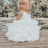 Tilly Tulle Tutu Dress in Snowflake - Mode & Affaire