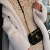 Willow Faux Fur Coat in Créme