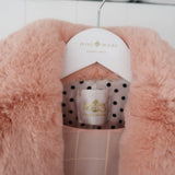 Mini Astrid Faux Coat in Petal - Mode & Affaire