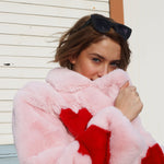 Queen Of Hearts Faux Coat - Mode & Affaire