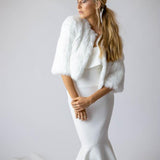 Laci Bride Jacket in Snow - Mode & Affaire