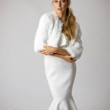 Laci Bride Jacket in Snow - Mode & Affaire