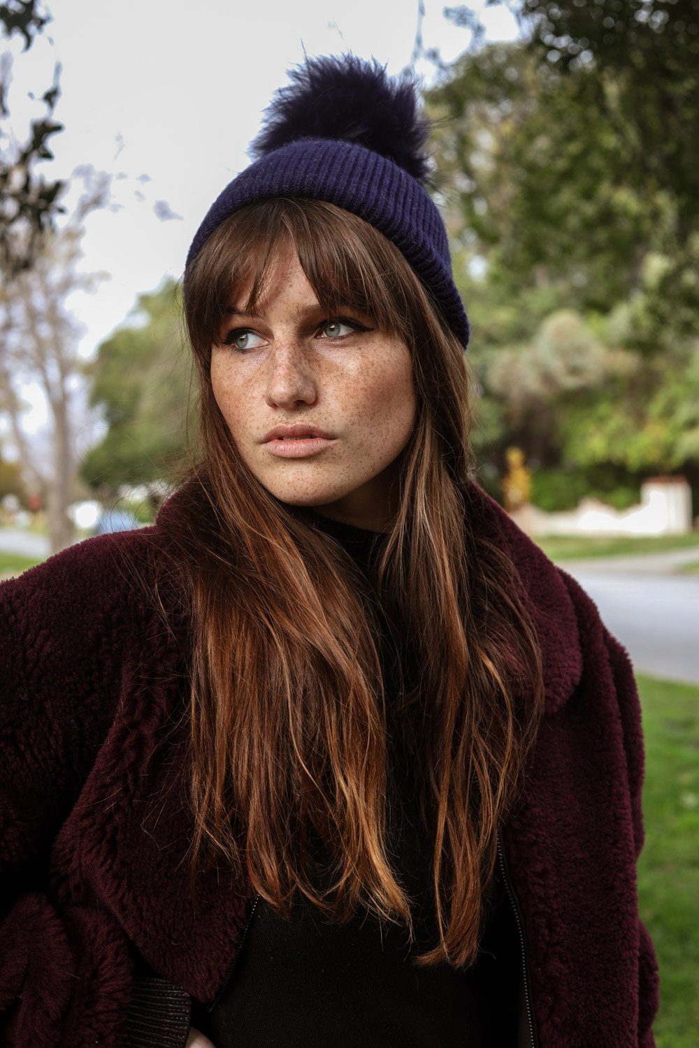 Angora Beanie Midnight - Mode & Affaire