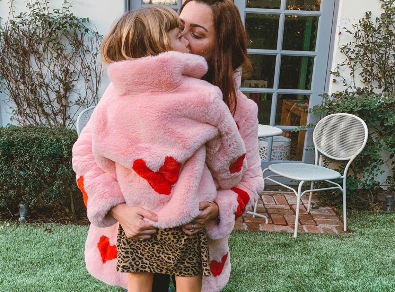 Queen Of Hearts Mini Faux Coat - Mode & Affaire