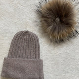 Baby Angora Beanie Cedar - Mode & Affaire