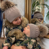 Baby Angora Beanie Cedar - Mode & Affaire