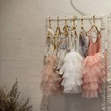 Tilly Tulle Tutu Dress in Oatmeal - Mode & Affaire