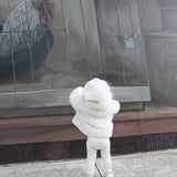 Mini Astrid Faux Coat in Snow - Mode & Affaire