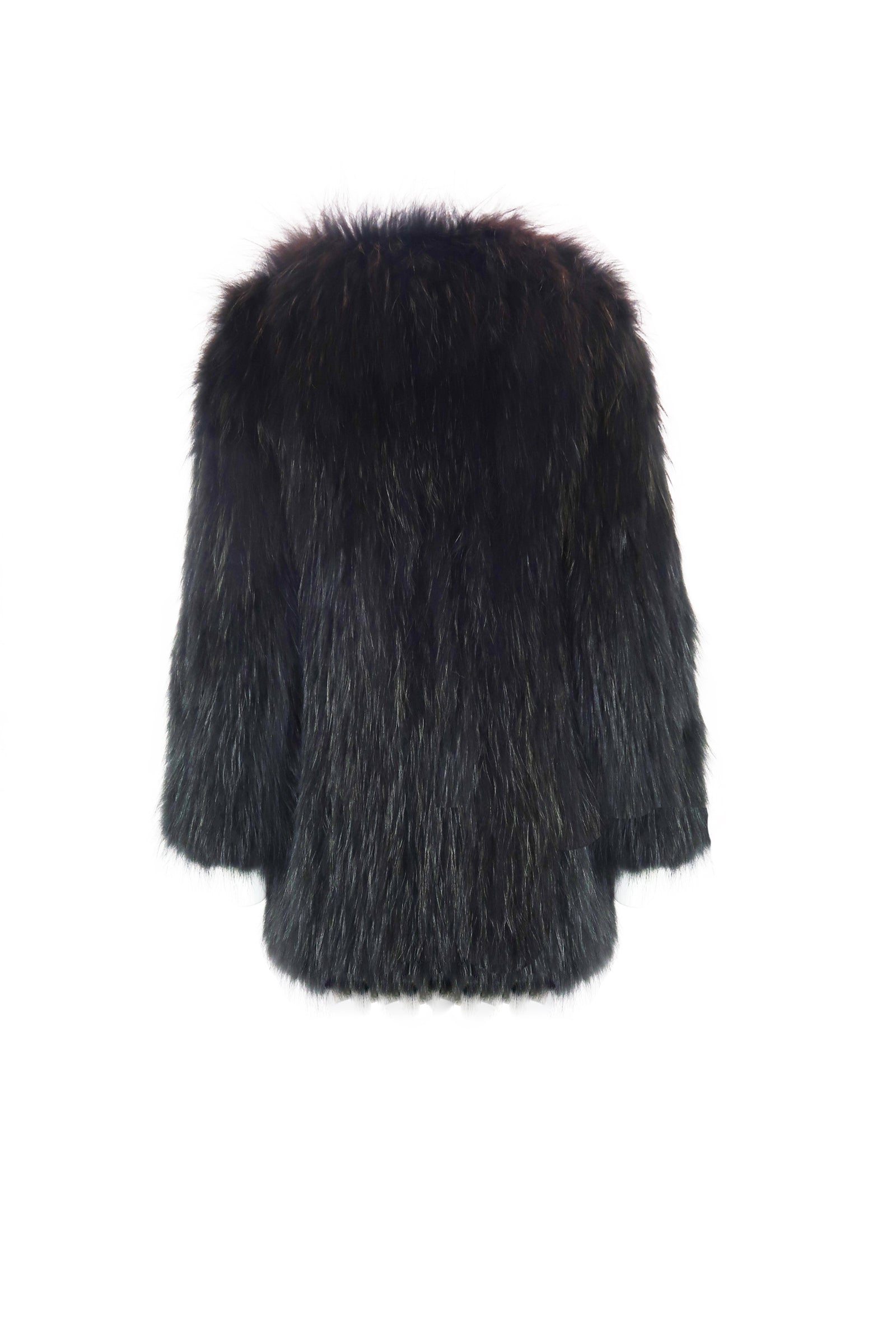 Exotique Long Coat in Onyx - Mode & Affaire