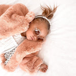 Mini Astrid Faux Coat in Petal - Mode & Affaire