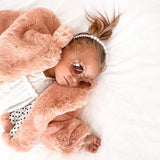 Mini Astrid Faux Coat in Petal - Mode & Affaire