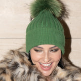 Angora Beanie Jade - Mode & Affaire