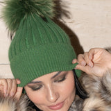 Angora Beanie Jade - Mode & Affaire