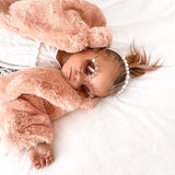 Mini Astrid Faux Coat in Petal - Mode & Affaire